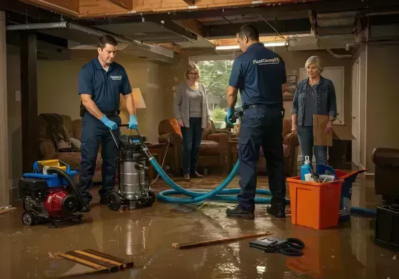 Basement Water Extraction and Removal Techniques process in Reinholds, PA